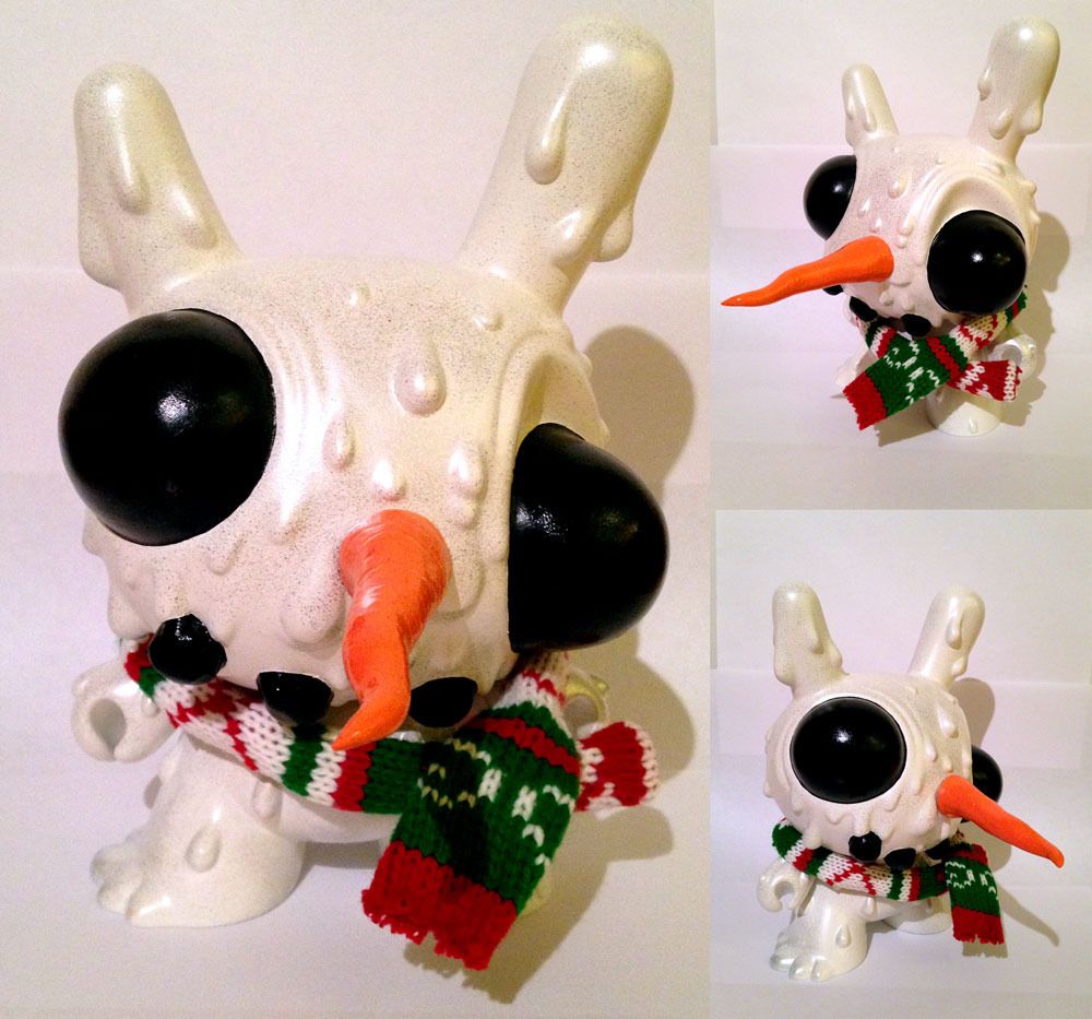 "First Big Melt" custom 8" Dunny by Jon Walsh!!!